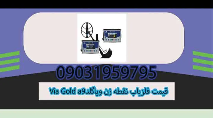 قیمت فلزیاب نقطه زن ویاگلد Via Gold A9