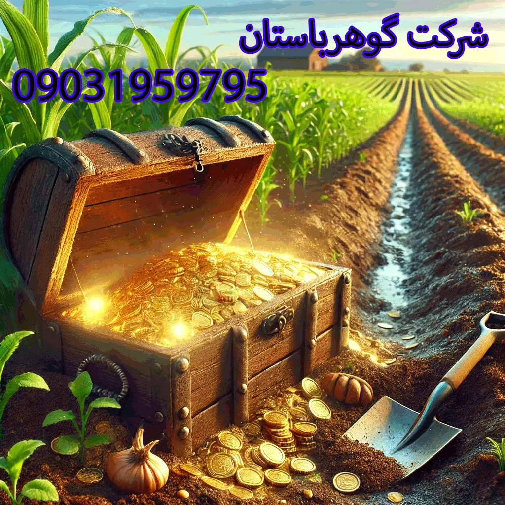 پیدا کردن گنج در زمین کشاورزی