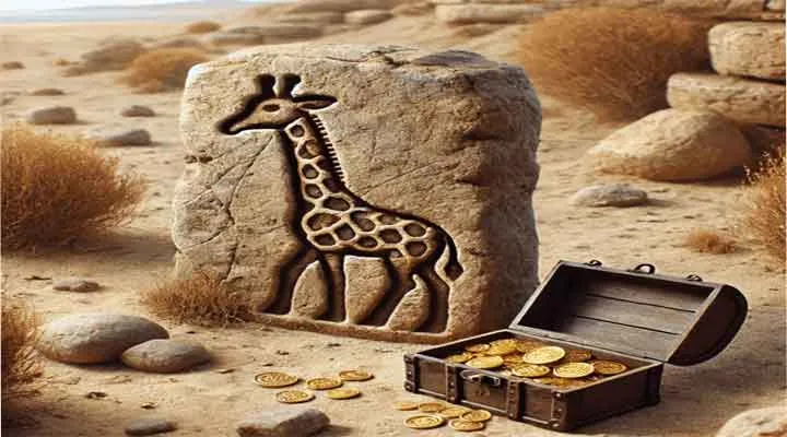 نشانه زرافه در گنجیابی