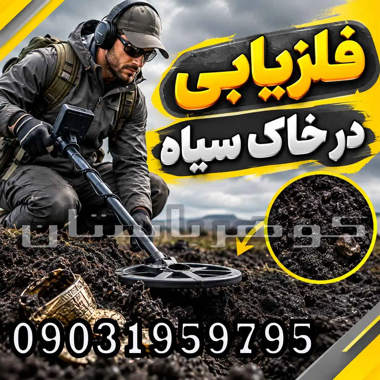 فلزیابی در خاک سیاه؛ روش تنظیم دستگاه و افزایش دقت کاوش