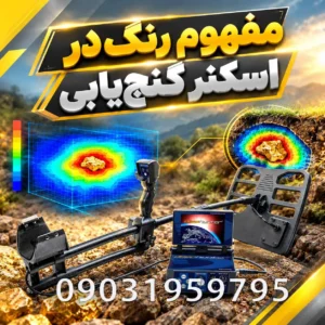 مفهوم رنگ در اسکنر گنجیابی چیست؟ راهنمای تخصصی تفسیر رنگها و تحلیل اسکن